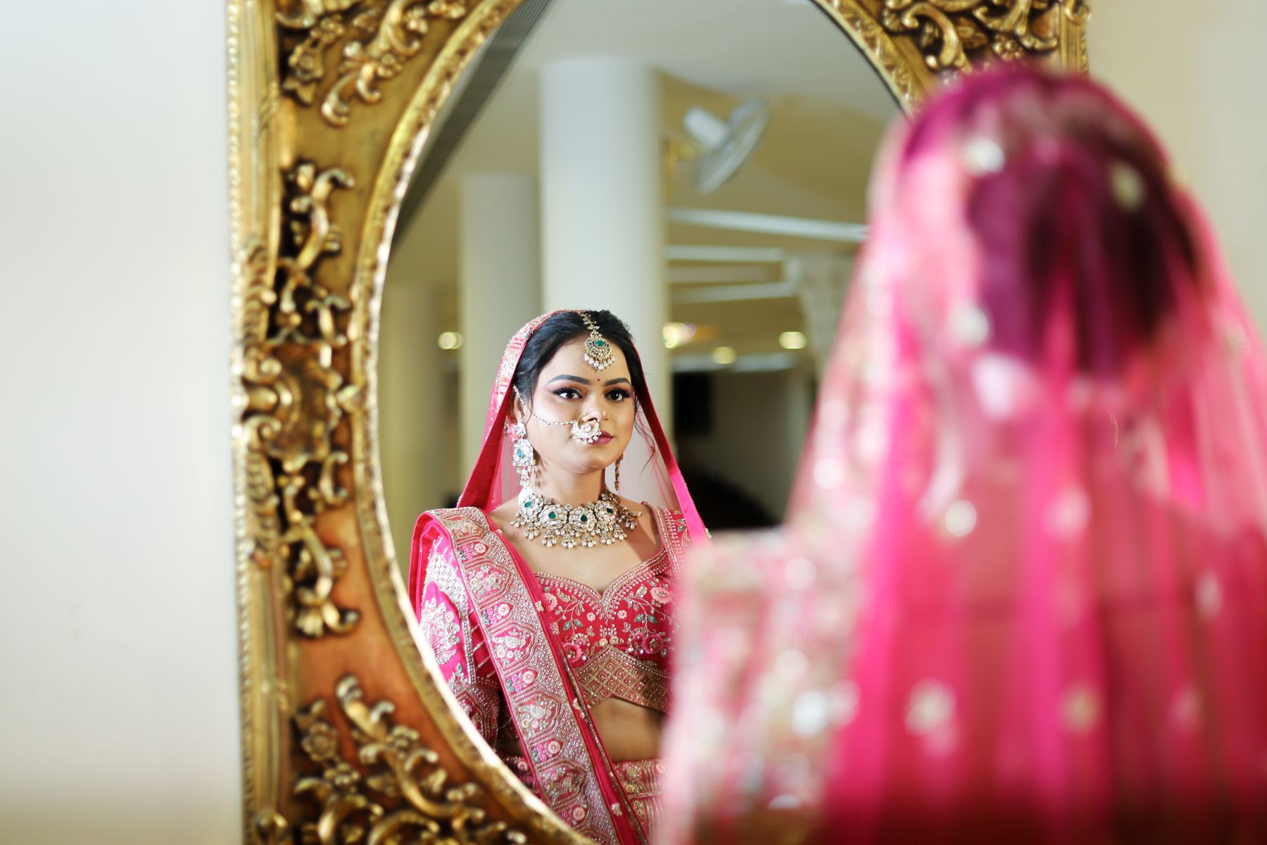 Bridal portrait at Lamset Noor Studio