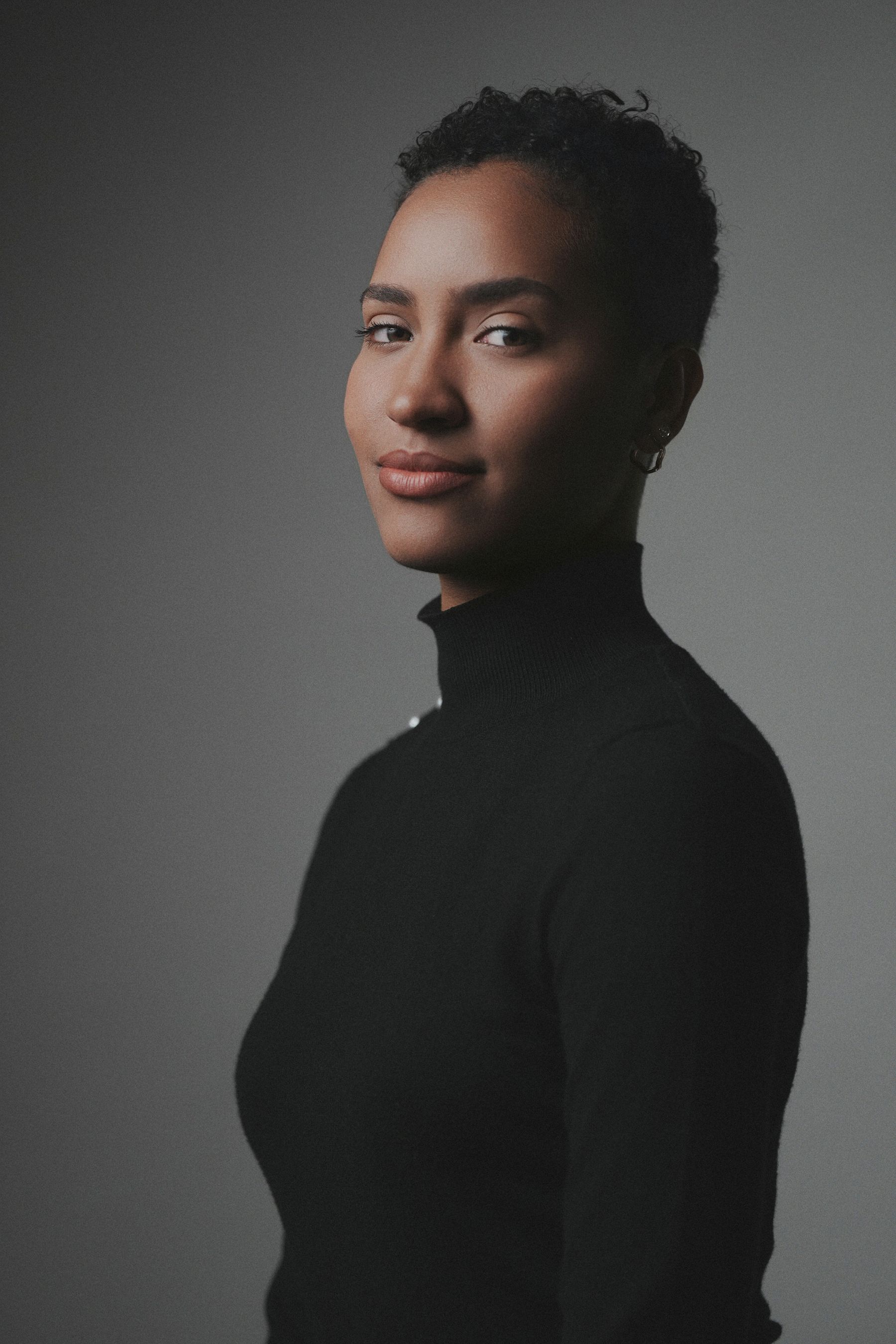 Studio portrait